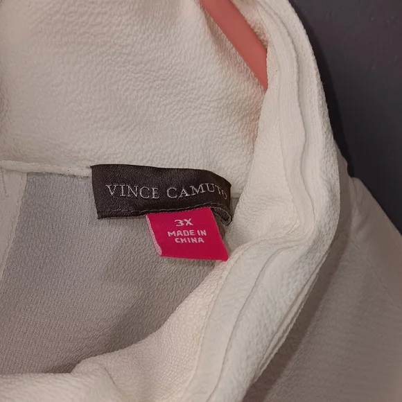 Elegant White Women's Top with Ruffle Sleeves - Picture 2 of 8